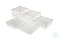 5Artikel ähnlich wie: Expell Cryo Box, klar, 10x10, für 0.5 mL Cryoröhrchen, Karton / 36 Stk. 